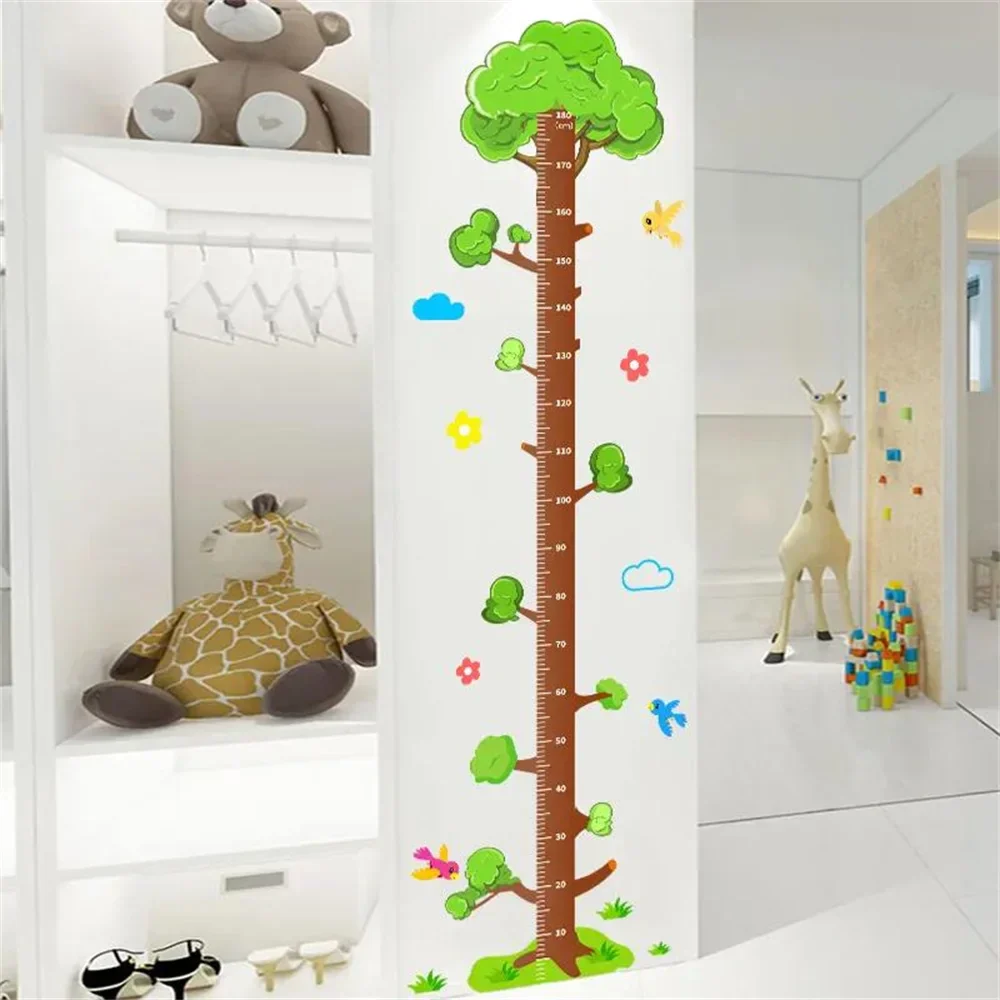 Animal Theme Kids Height Measurement Wall Sticker - Image 5