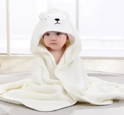 Animal-Themed Hooded Baby Bathrobe - Image 8