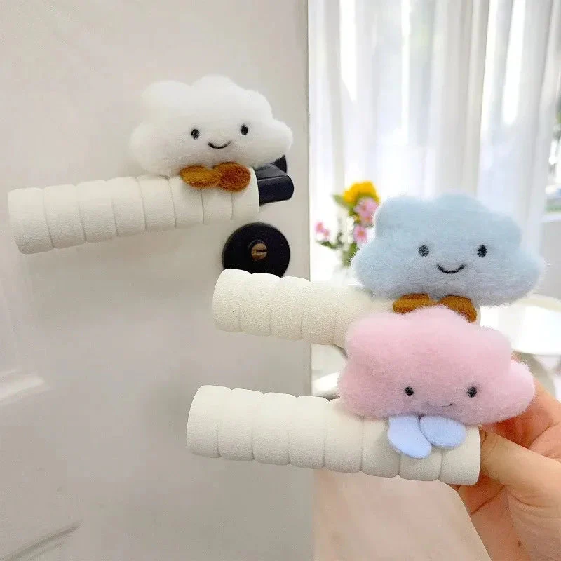 Anti Bump Happy Cloud Door Handle Cover - Image 3