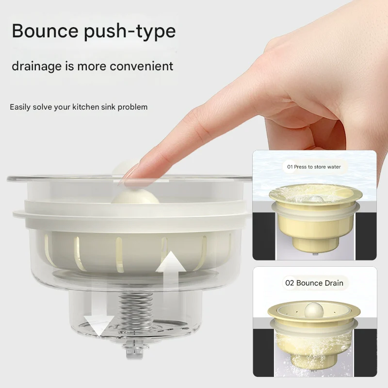 Anti-Clogging Removable Universal Sink Filter Drainer - Image 5