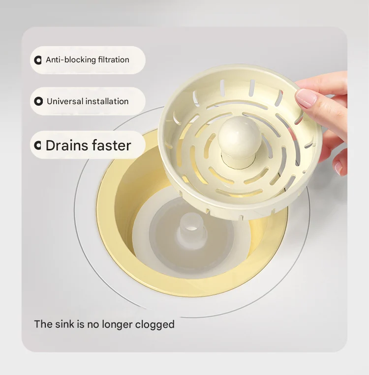 Anti-Clogging Removable Universal Sink Filter Drainer - Image 6