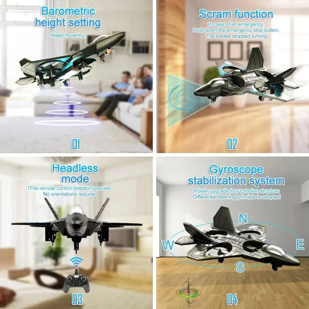 Anti-Collision RC Aerobatic Toy Airplane - Image 11