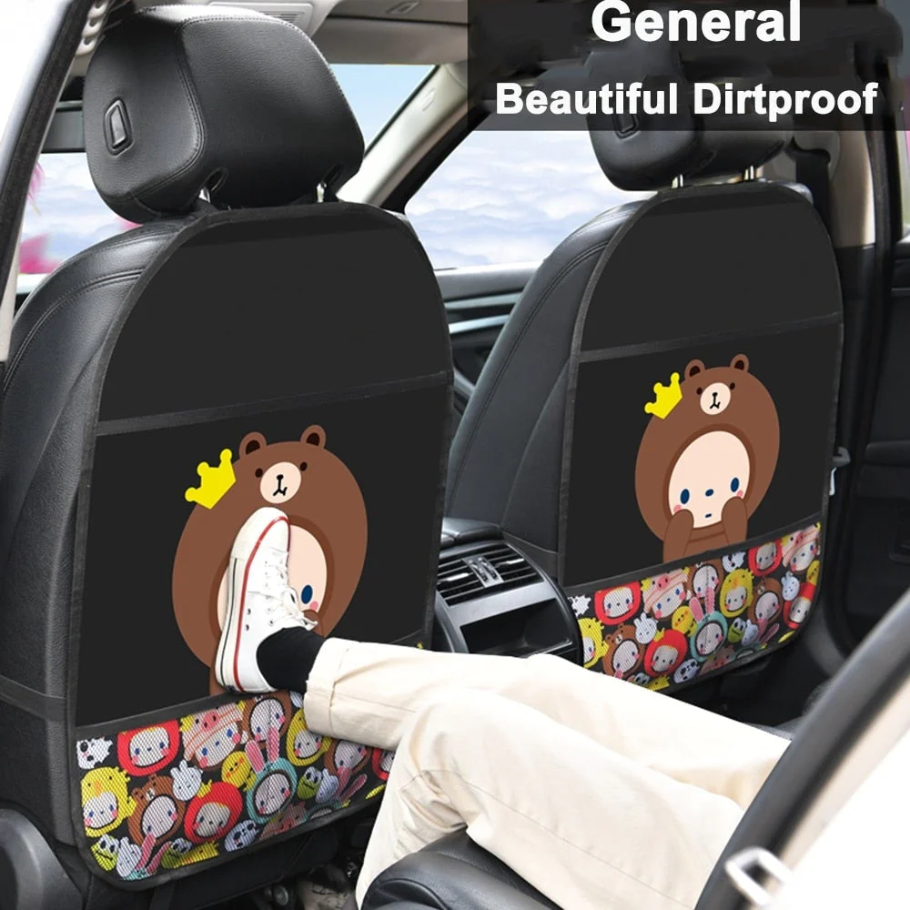 Anti Dirt Car Back Seat Cover - Image 2