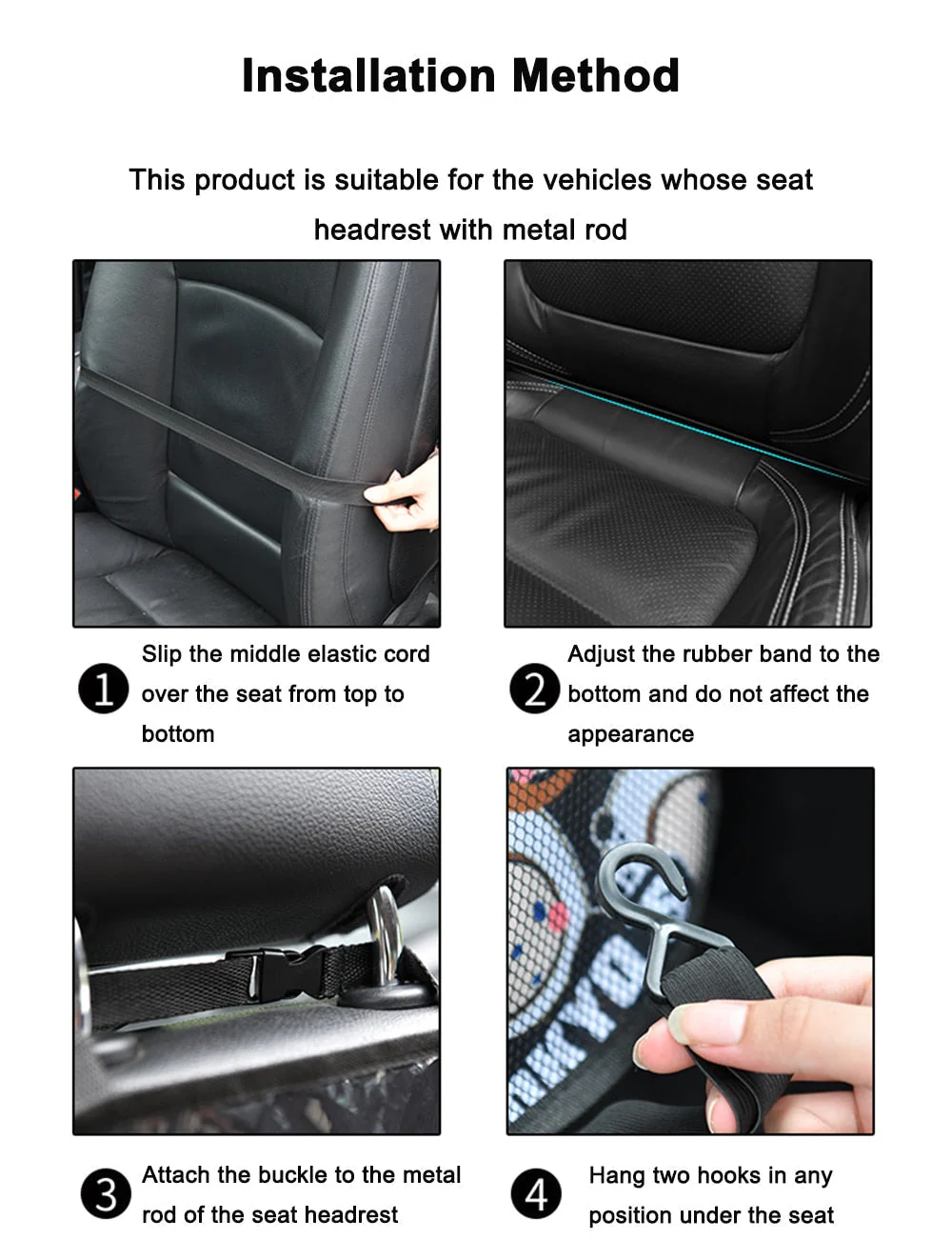 Anti Dirt Car Back Seat Cover - Image 5