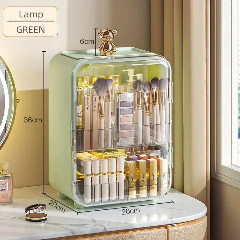 Anti-Dust Large LED Cosmetic Storage Box - Image 11