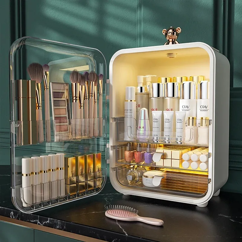 Anti-Dust Large LED Cosmetic Storage Box - Image 2