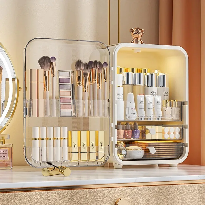 Anti-Dust Large LED Cosmetic Storage Box - Image 3