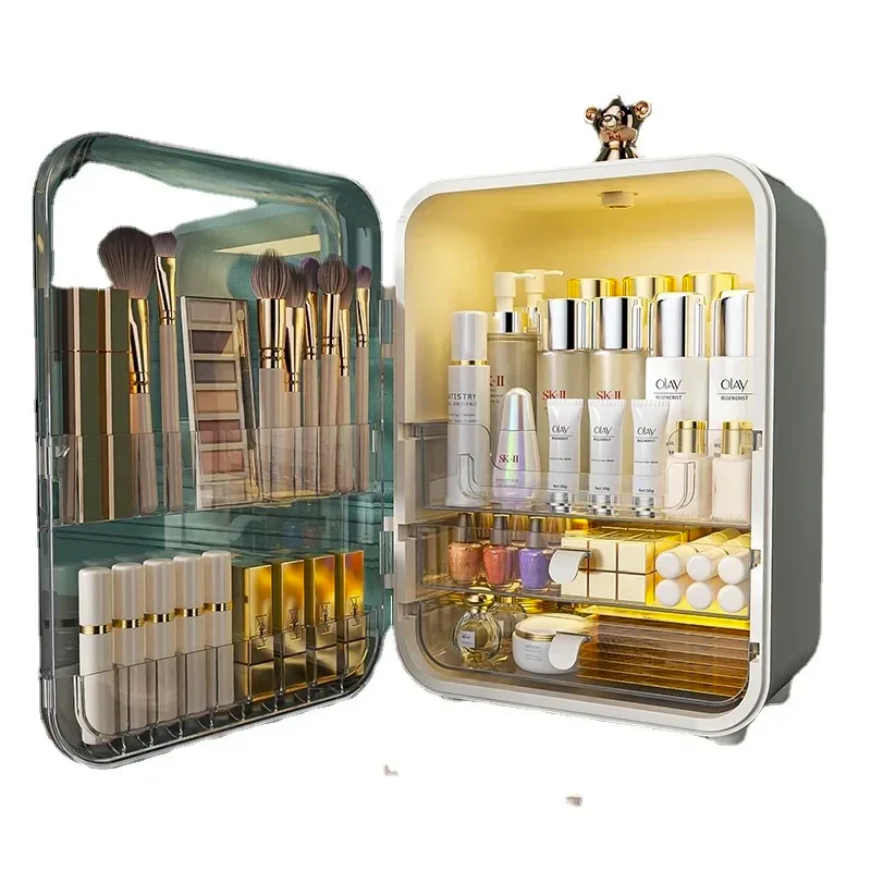 Anti-Dust Large LED Cosmetic Storage Box - Image 5