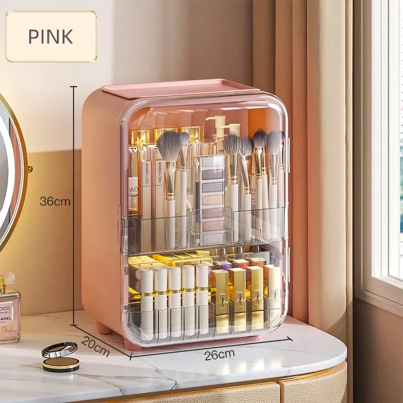Anti-Dust Large LED Cosmetic Storage Box - Image 7