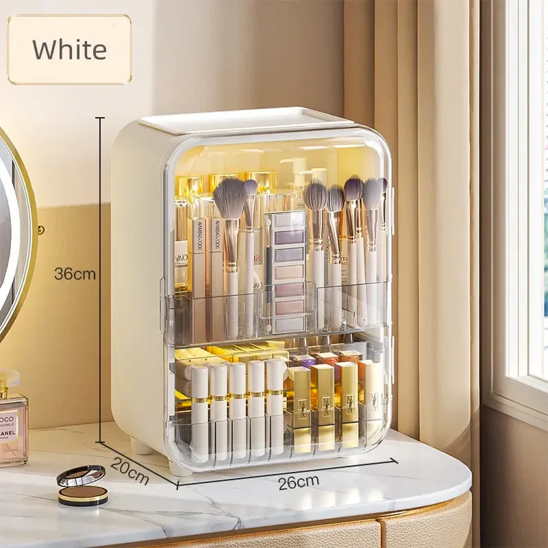 Anti-Dust Large LED Cosmetic Storage Box - Image 8