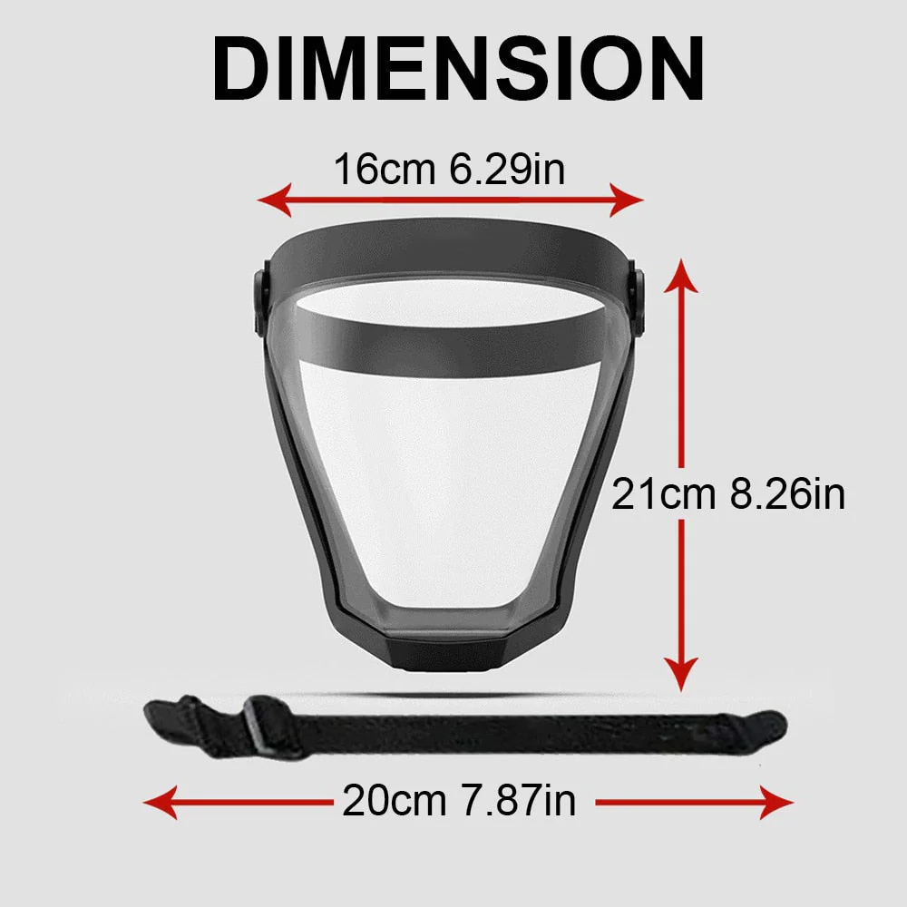 Anti-fog Transparent Ultra Protection Mask - Image 2