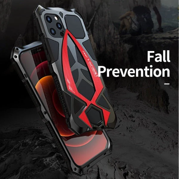 Anti-Knock Metal Heavy Duty Waterproof iPhone Case - Image 5