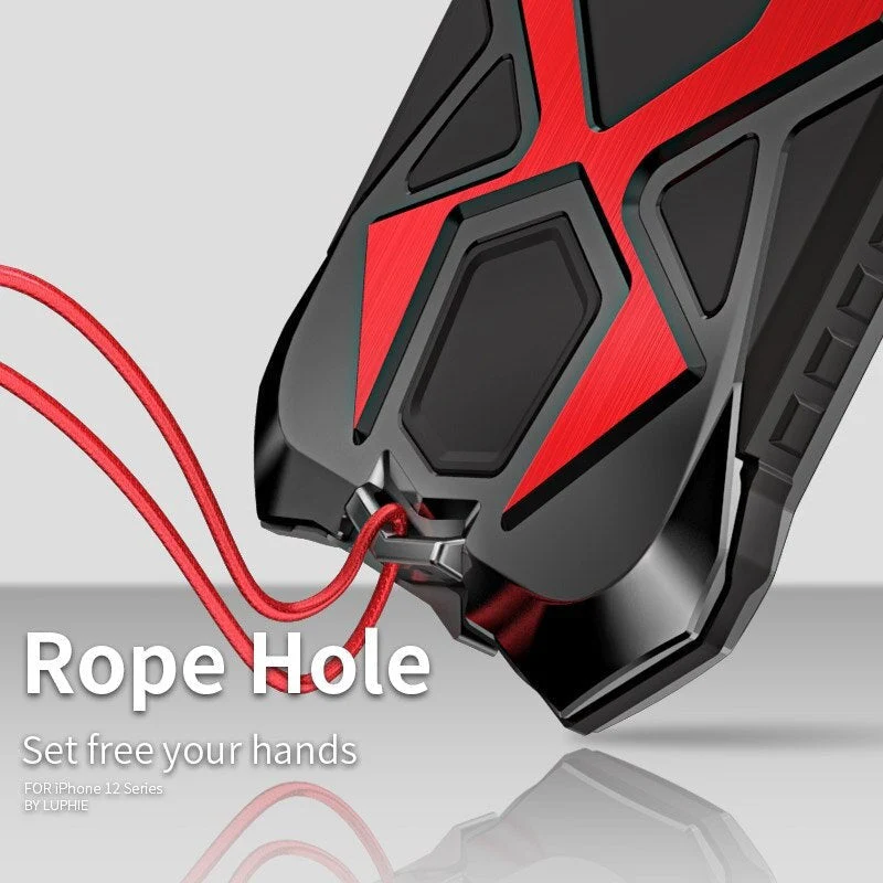 Anti-Knock Metal Heavy Duty Waterproof iPhone Case - Image 6