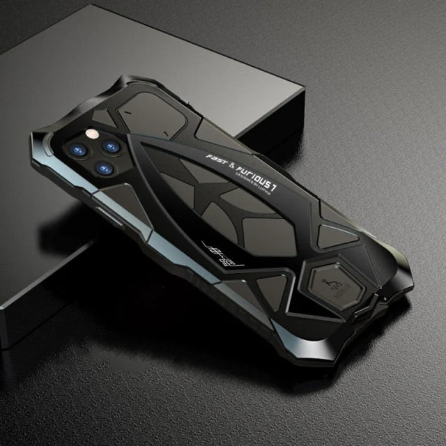 Anti-Knock Metal Heavy Duty Waterproof iPhone Case - Image 7