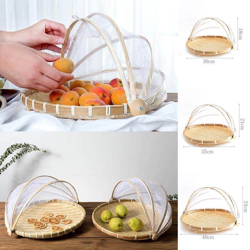 Anti-mosquito Food Serving Tent Basket Tray - Image 11