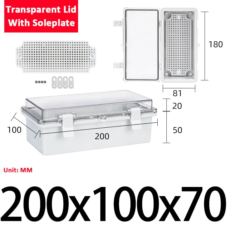 Anti Rain Outdoor Waterproof Electrical Socket Box - Image 9