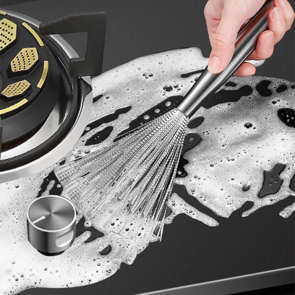 Anti-Scratch Easy Pan Cleaning Brush - Image 4