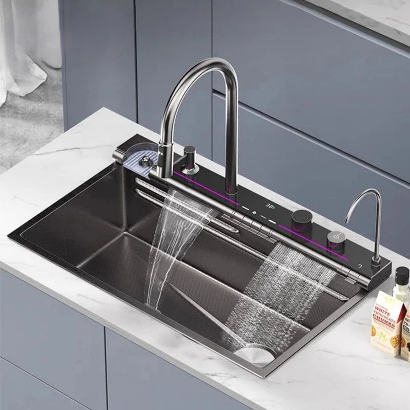 Anti-Scratch Led Digital Display Kitchen Sink - Image 2