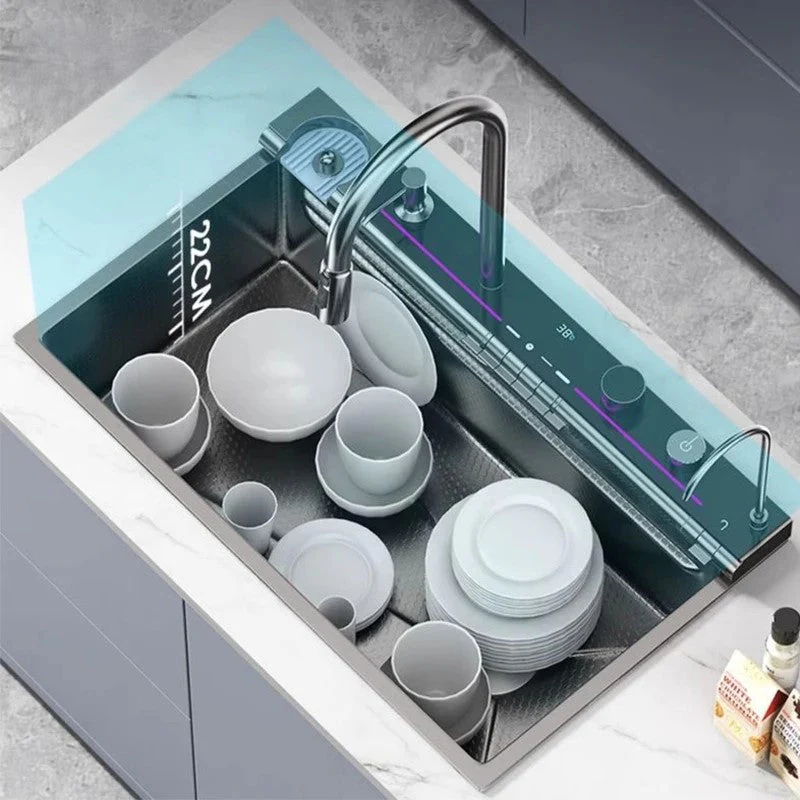 Anti-Scratch Led Digital Display Kitchen Sink - Image 3