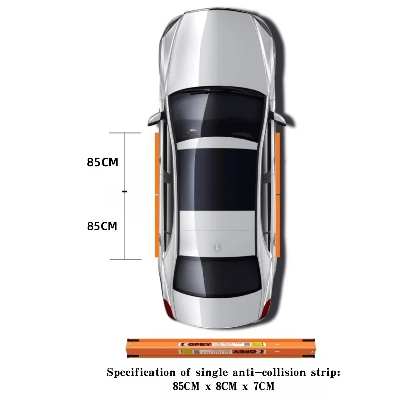 Anti-Scratch Parking Guard Magnetic Car Strip - Image 3