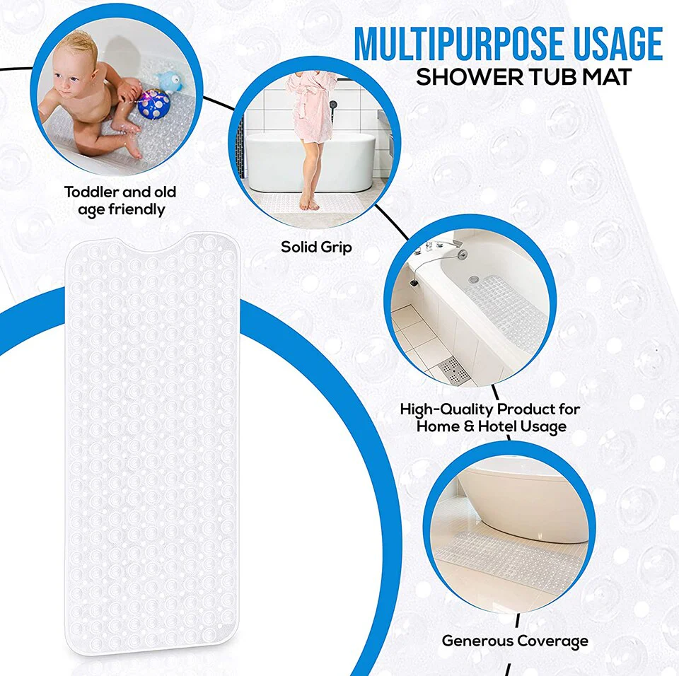 Anti-Slip Washable Bathtub Mat - Image 3