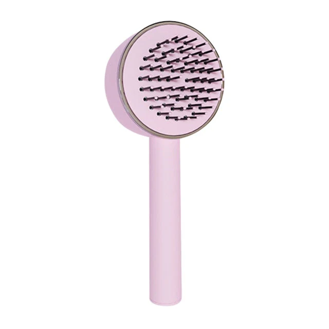 Anti-Static Self Cleaning Hair Brush - Image 4