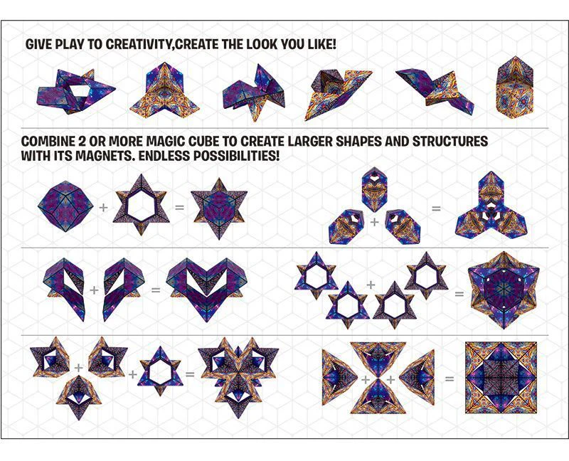 Anti-Stress Magnetic Magic Cube - Image 6