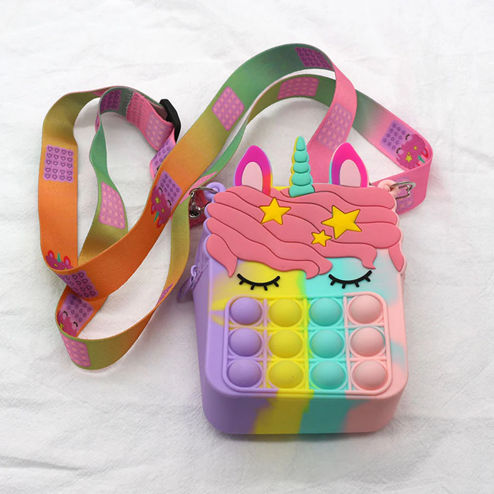 Anti-Stress Pop-it Bubble Silicone Bag - Image 12