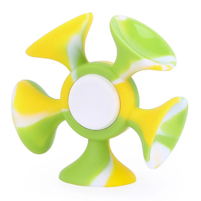 Anti-stress Silicone Colorful Hand Spinner - Image 11