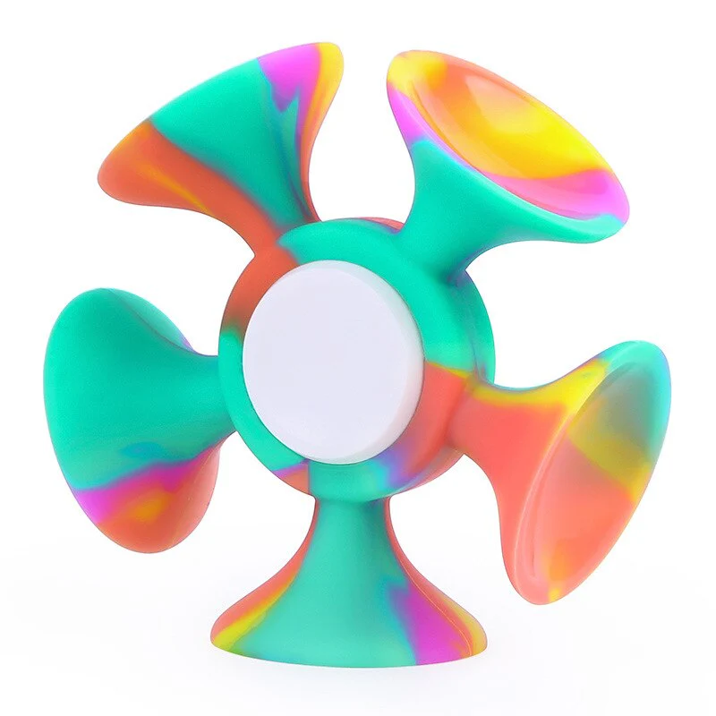 Anti-stress Silicone Colorful Hand Spinner - Image 12