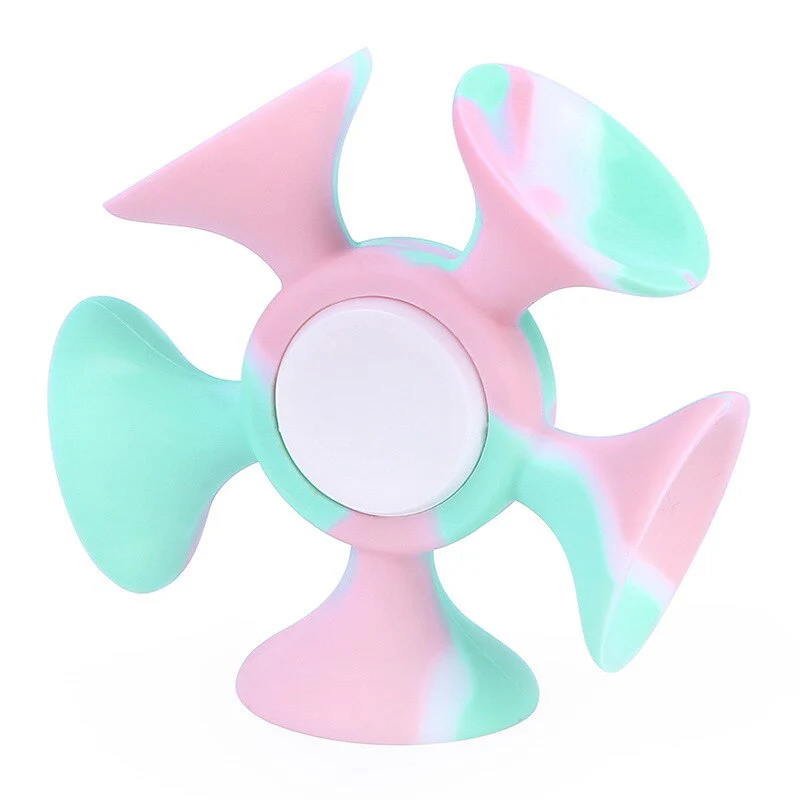 Anti-stress Silicone Colorful Hand Spinner - Image 13