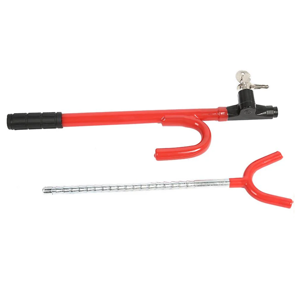 Anti-Theft Car Steering Wheel Retractable Safety Lock - Image 7