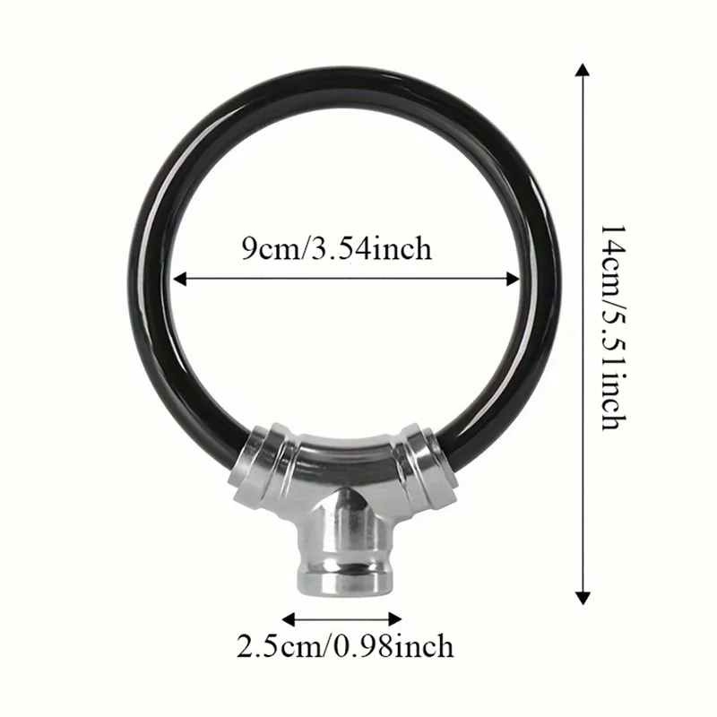 Anti-Theft Secure Steel Bicycle Safety Lock - Image 5