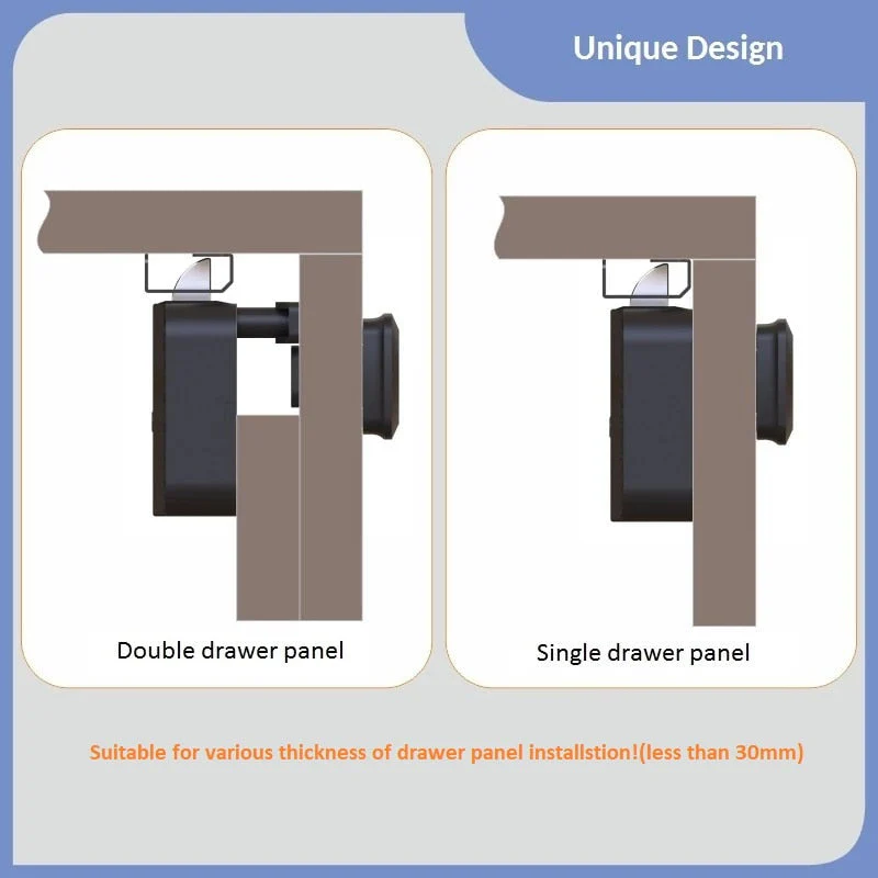 Anti-theft  Smart Drawer Fingerprint Lock - Image 3