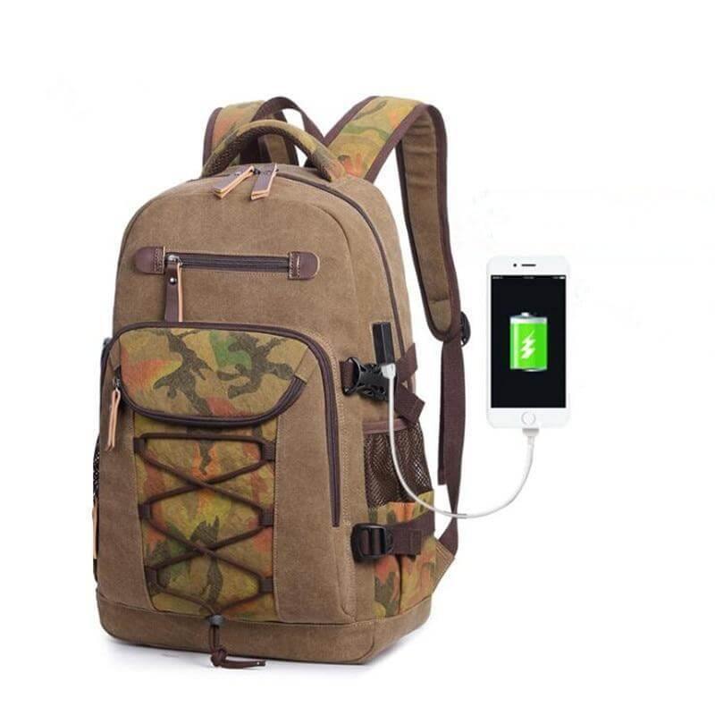 Anti Theft Usb Charging Travel Bagpack - Image 2