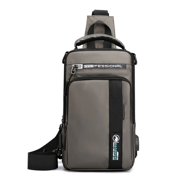 Anti-Theft USB Charging Waterproof Crossbody Bag - Image 10
