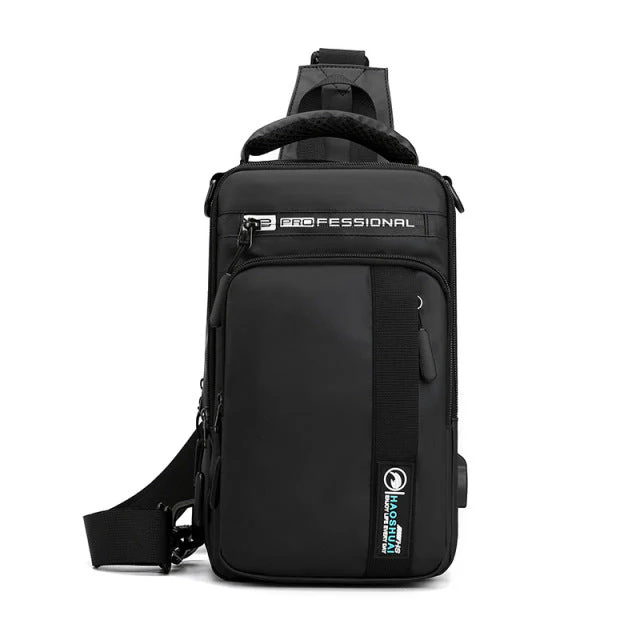 Anti-Theft USB Charging Waterproof Crossbody Bag - Image 14