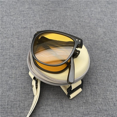 Anti-UV Foldable Fashion Flex Clear Vision Sunglasses - Image 6