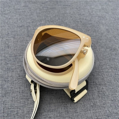 Anti-UV Foldable Fashion Flex Clear Vision Sunglasses - Image 8