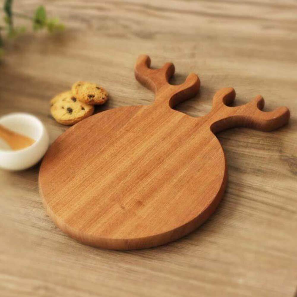 Antler Shape Exquisite Wooden Pizza Stones - Image 2