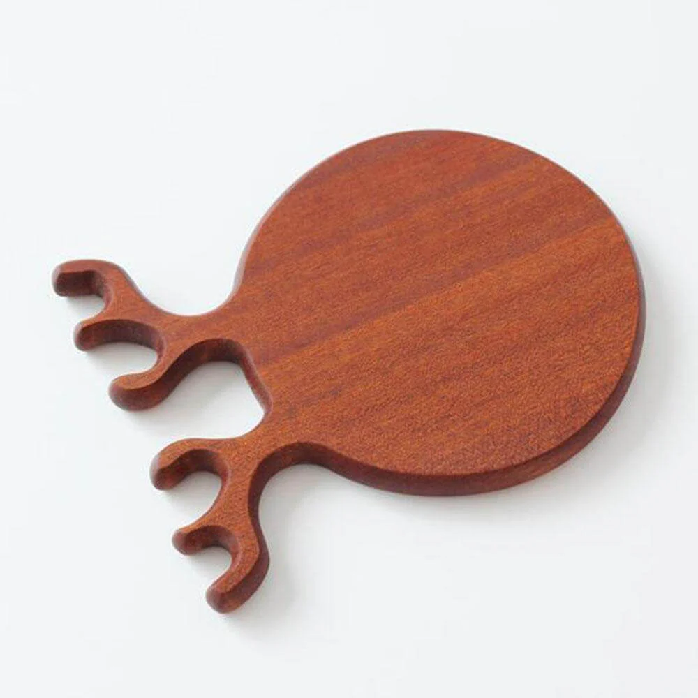 Antler Shape Exquisite Wooden Pizza Stones - Image 5