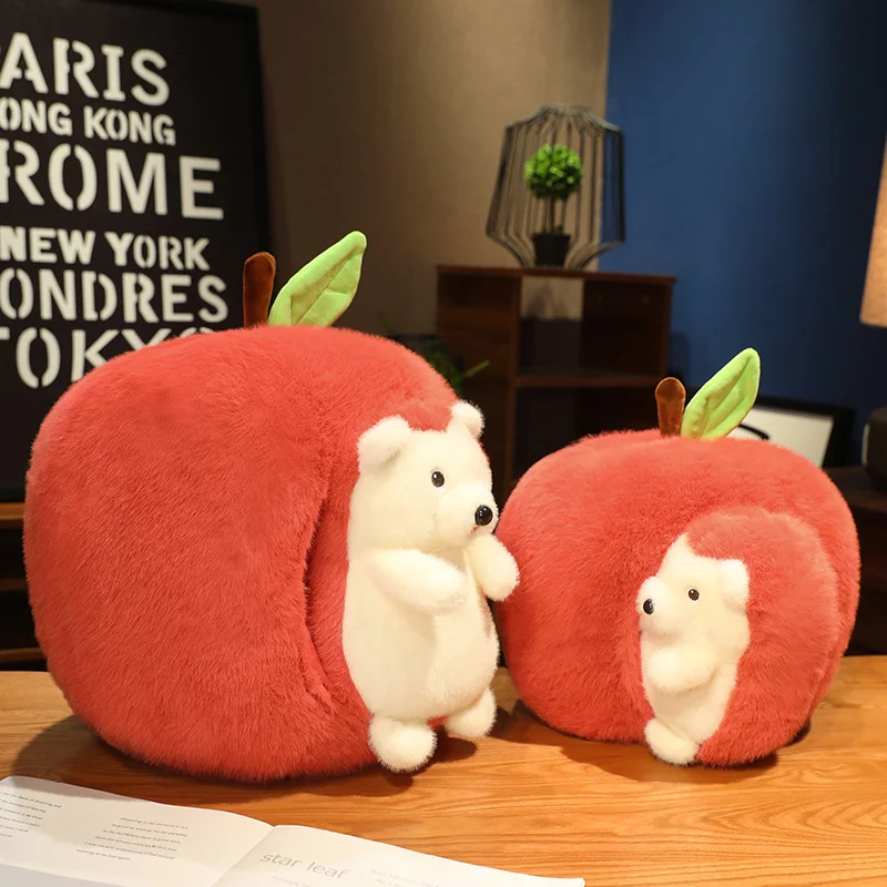 Apple House Hedgehog Hide and Seek Plush Toy - Image 3