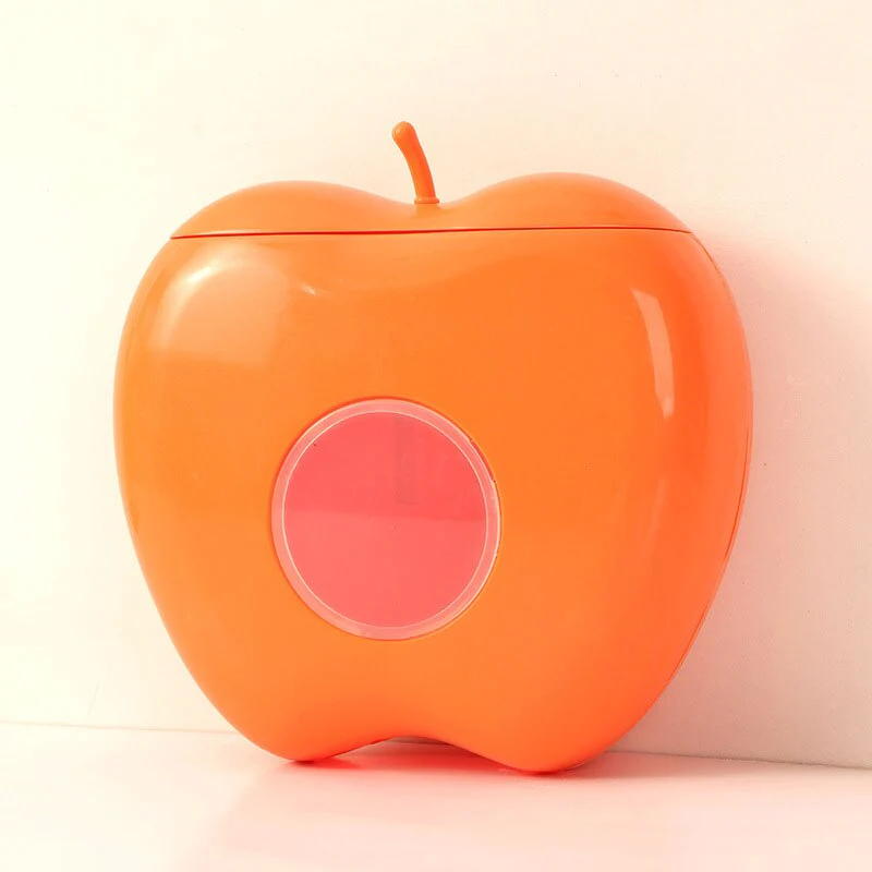 Apple Shaped Wall Mounted Disposable Plastic Wrap Container - Image 7