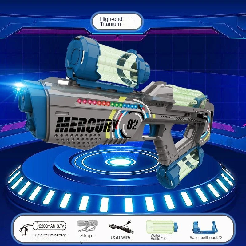 Aqua Assault Fully Automatic Electric Water Gun - Image 2