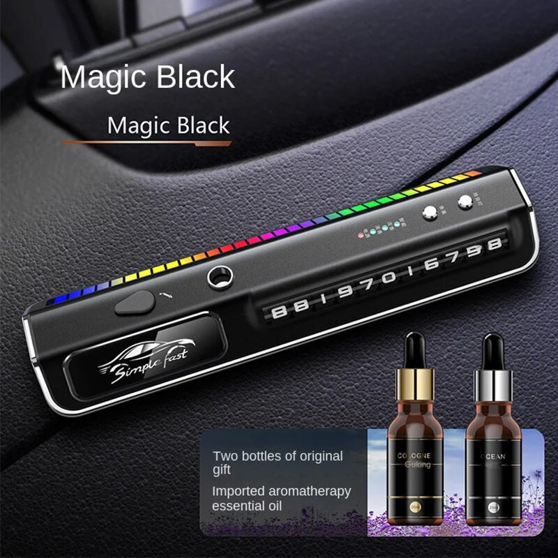 Aromatherapy Rhythm Car Parking Sign Decor - Image 8