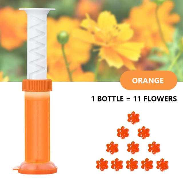 Aromatic Air Freshener Flower Gel Toilet Cleaner - Image 7
