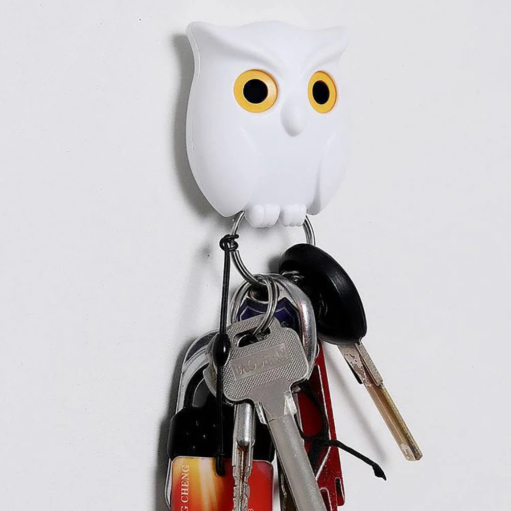 Artful Charming Animal Magnetic Keychain Organizer Hook - Image 4