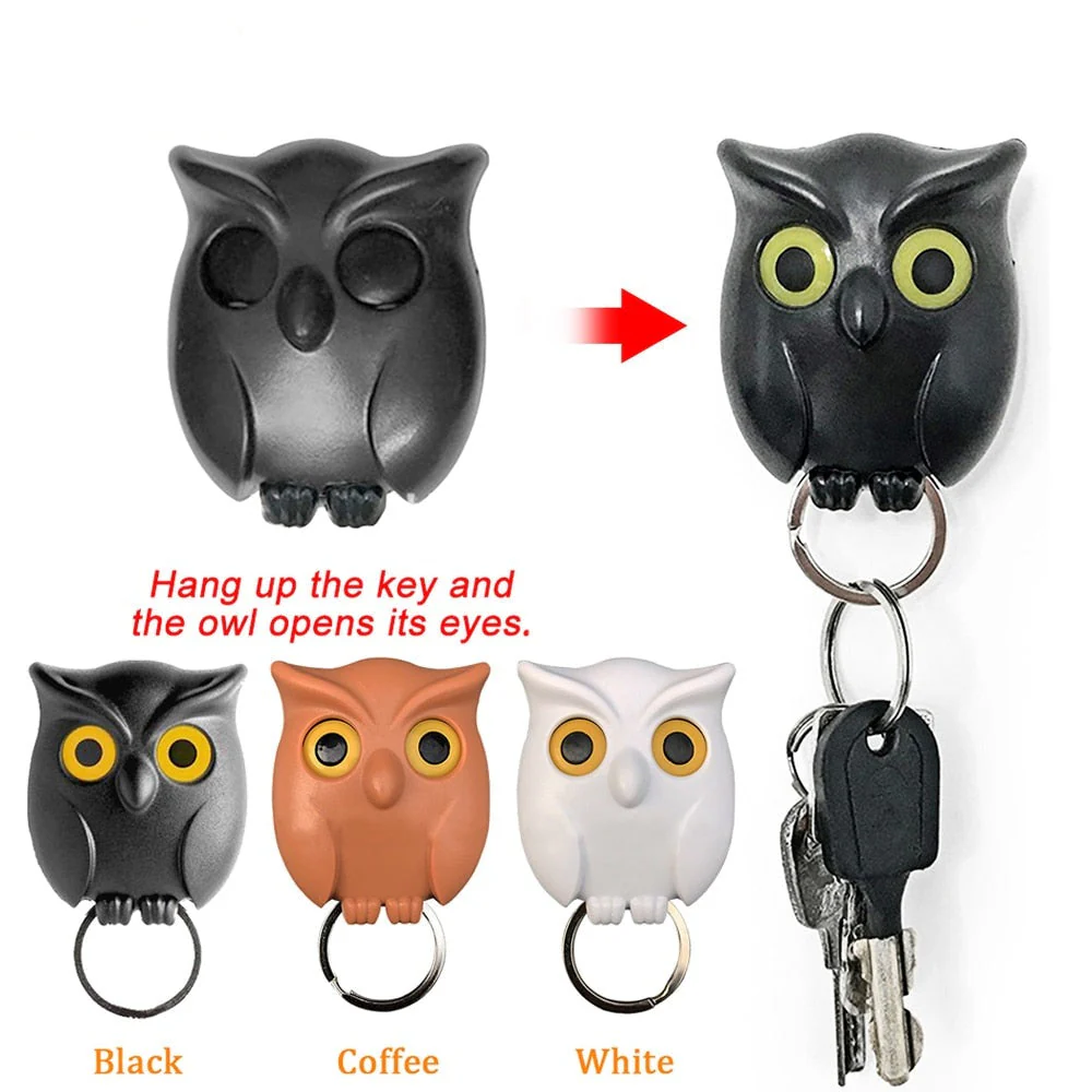 Artful Charming Animal Magnetic Keychain Organizer Hook - Image 5