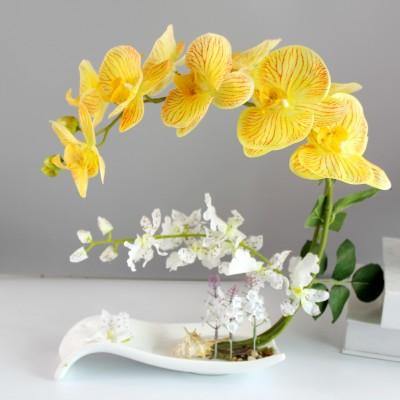 Artificial Butterfly Orchid Flowers Set - Image 13