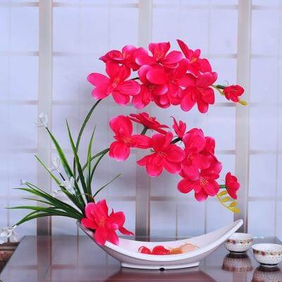 Artificial Butterfly Orchid Flowers Set - Image 14